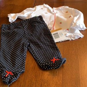 NWT!  Little me outfit. Size NB